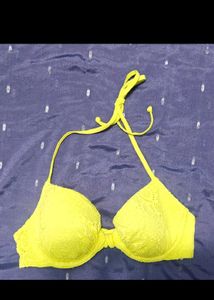 H&amp;M Yellow Bikini Top