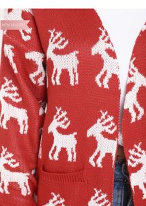 Reindeer Cardigan - Festive &amp; Cozy