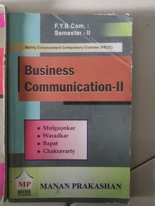 FYBCOM BUSINESS COMMUNICATION