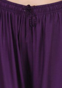 Flared Purple Palazzos