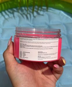 Perfumed Flamingo Pink sugar Body Scrub