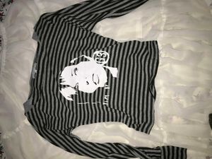 Grunge Off Shoulder Top