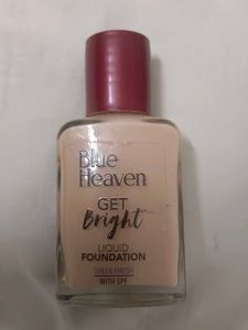 Blue Heaven Get Bright Foundation
