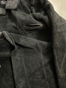 Vintage Suede Long Coat