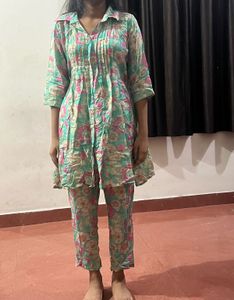 Floral Print Co Ord Set