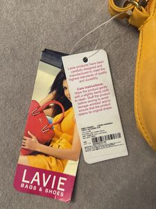 Lavie Mustard Crossbody Bag