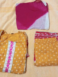 Summer Special Rayon Cotton Sharara Garara Set