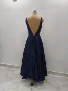 Elegant Navy Blue Dress