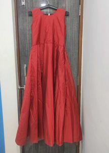 Red Party Wear Gown