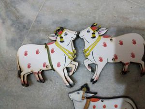 🤗Diwali Special🤗Set of 2 Cow Mdf Cutouts