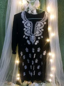 Elegant Black Kurta