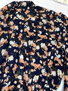 Floral Print Midi Dress