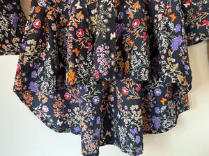 Floral Print Tunic Top