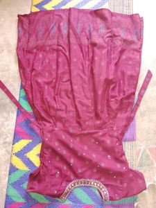 Elegant Maroon Ethnic Gown