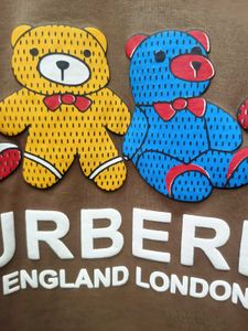Burberry Rubber Printed, Cotton Blend T-shirt