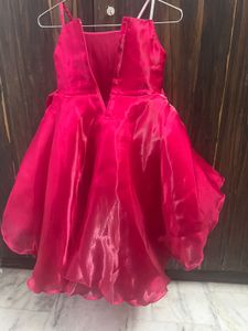 Hot Pink Party Dress