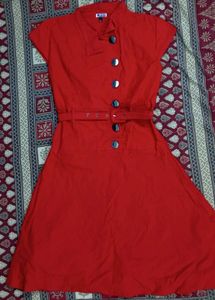 Elegant Red Dress❤️
