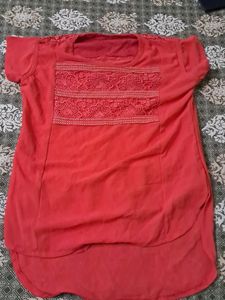 Red Colour Top