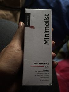 Minimalist AHA BHA Peel