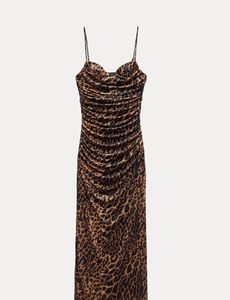 Zara Tulle Midi Dress 🤎