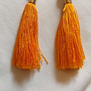 Silk Tassel Earrings