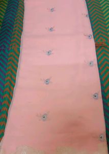 Pink Saree