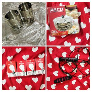 Idli Stand&Cutlery Holder With Freebies