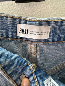 Zara Blue Denim Jeans