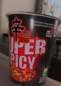 Korean super spicy noodles