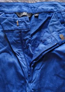 Blue Retro Trousers