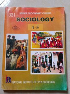Sociology Book NIOS