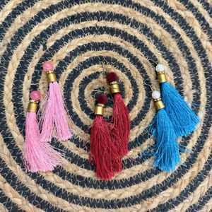Tassel Earrings ( Set Of 3)