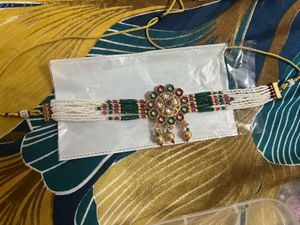 beaded Moti necklace Set