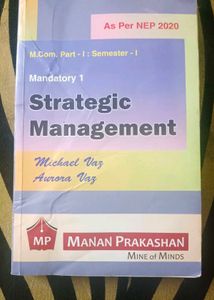 Mcom Part 1 Sem1 (NEP 2020) Mumbai University