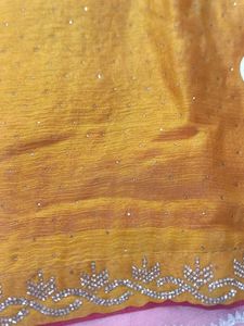 Elegant Yellow Saree