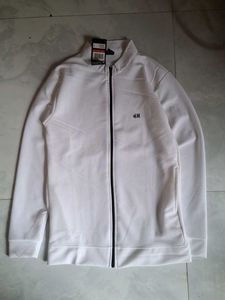 HM White Zip-Up Jacket