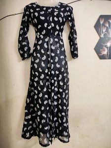Front Slit Dress(Without PALAZZO)