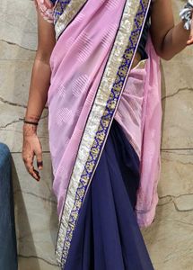 Beautiful Saree With Blouse Set  ❤️