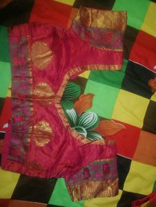 Readymade Blouse with Golden Detail