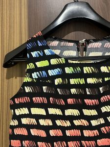 Patterned Sleeveless Top