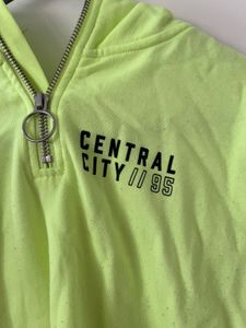 h&amp;m Neon Green Hoodie