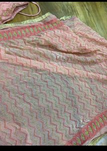 Boutique Stiched Baby Pink Suit