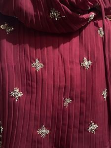 Elegant Maroon Gown