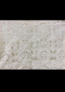 White Lhenga Choli