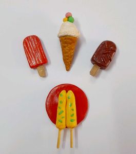 Cute Fridge Magnets | Ice Cream & Kulfi Set
