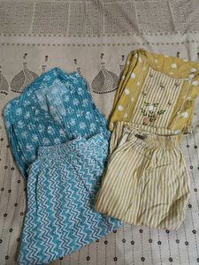 combo of 2 Kurta pant Set
