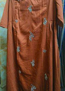 Elegant Embroidered Kurta