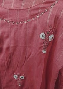 Elegant Pink Kurta