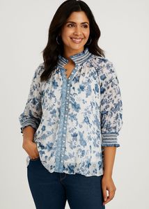 🌸 Forever New Vintage Boho Bloom Blouse 🌸