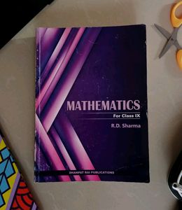 Class 9 RD Sharma Maths Book!!!